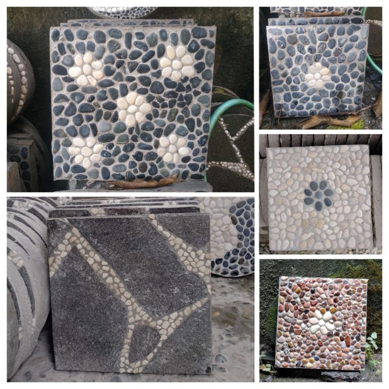 STEPPING STONE BATU PIJAKAN TAMAN KOTAK 30X30