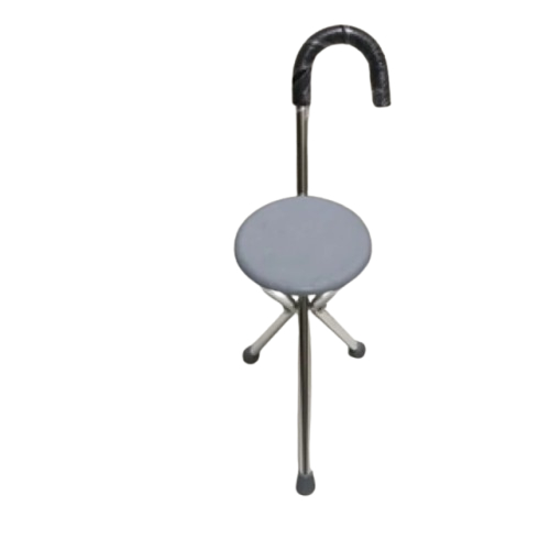 SELLACO - Tongkat Duduk Aluminium SELLA / Tongkat Kursi Tongkat Tripod / Seat Cane Sella