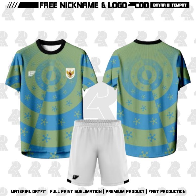 Jersey Training Timnas Indonesia Green WCQ 2025 Pre-Macth Printing Premium Drifit Bisa Custom Nama D