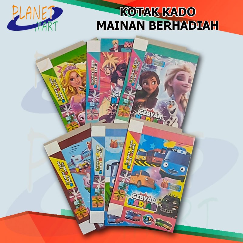 

Random Kemasan Kotak Kado Besar Berhadiah Untuk Anak Bermotif Menarik Tanpa Isi