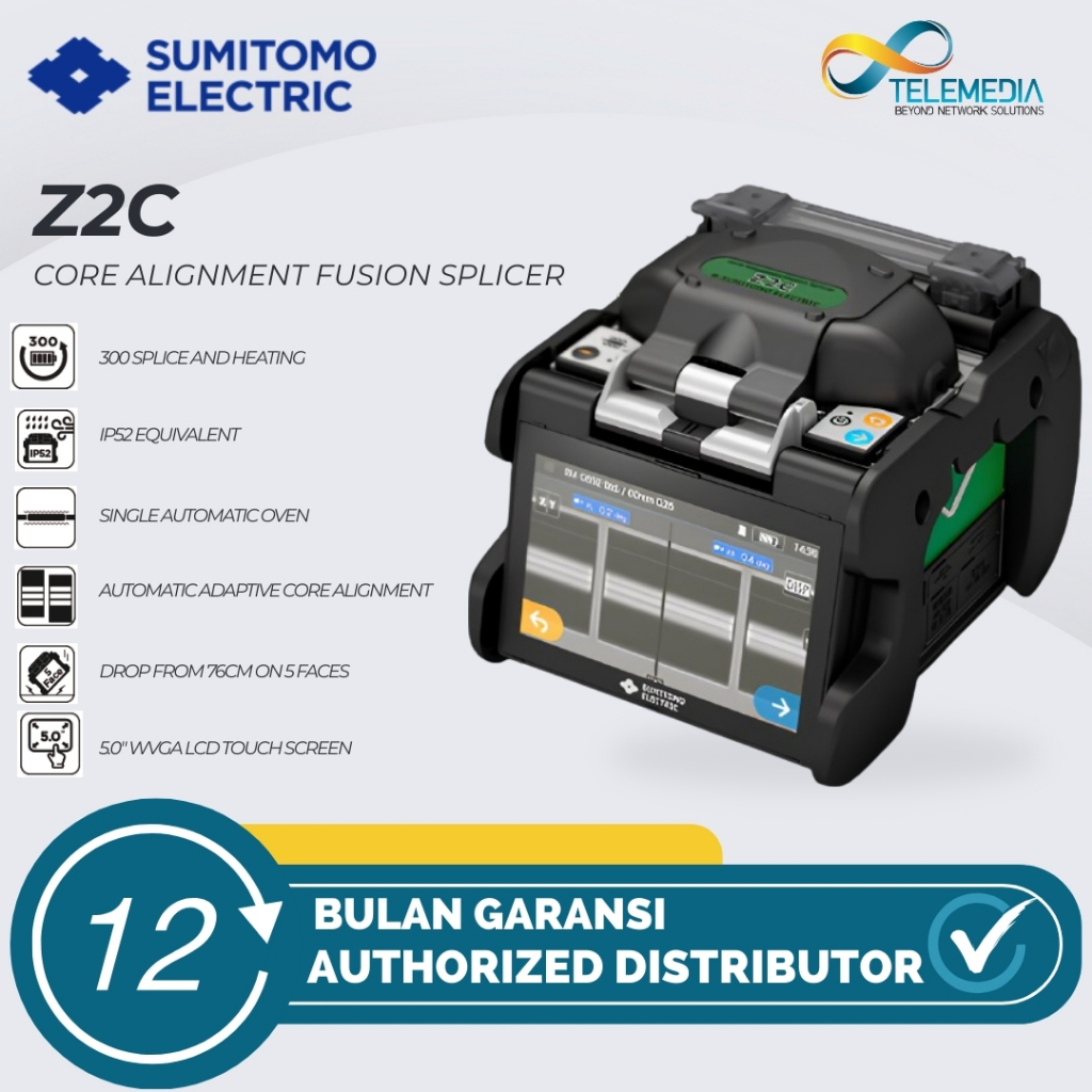 SUMITOMO SPLICER Z2C - CORE ALIGNMENT FUSION SPLICER