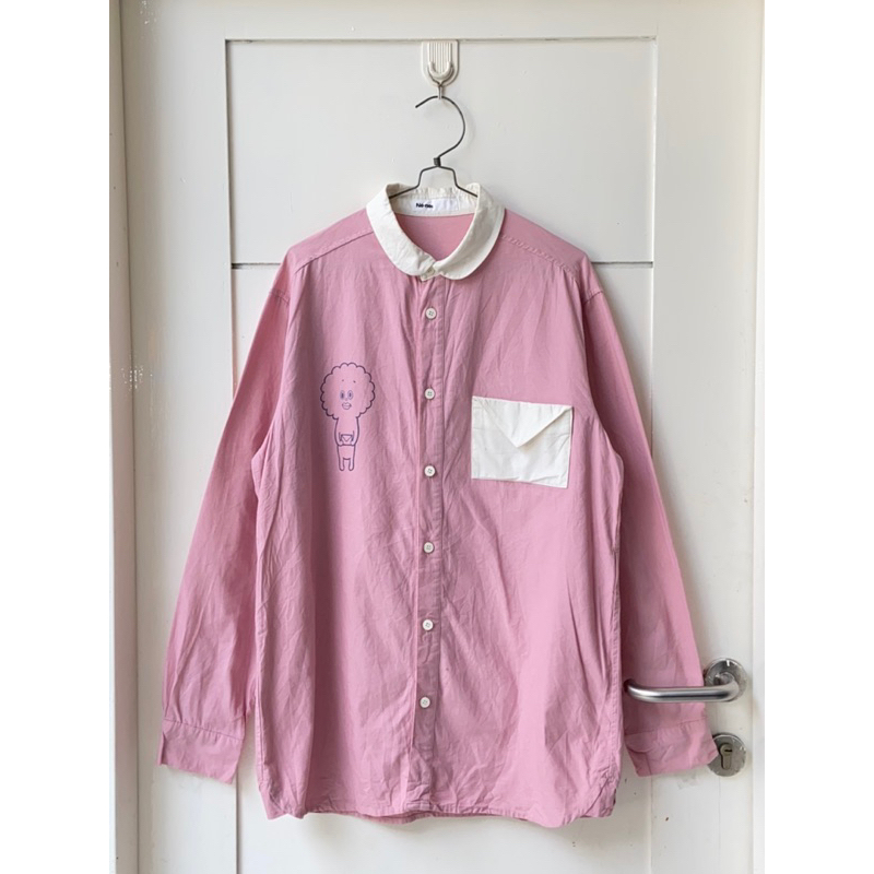 Issey Miyake NE-NET Pink Shirt