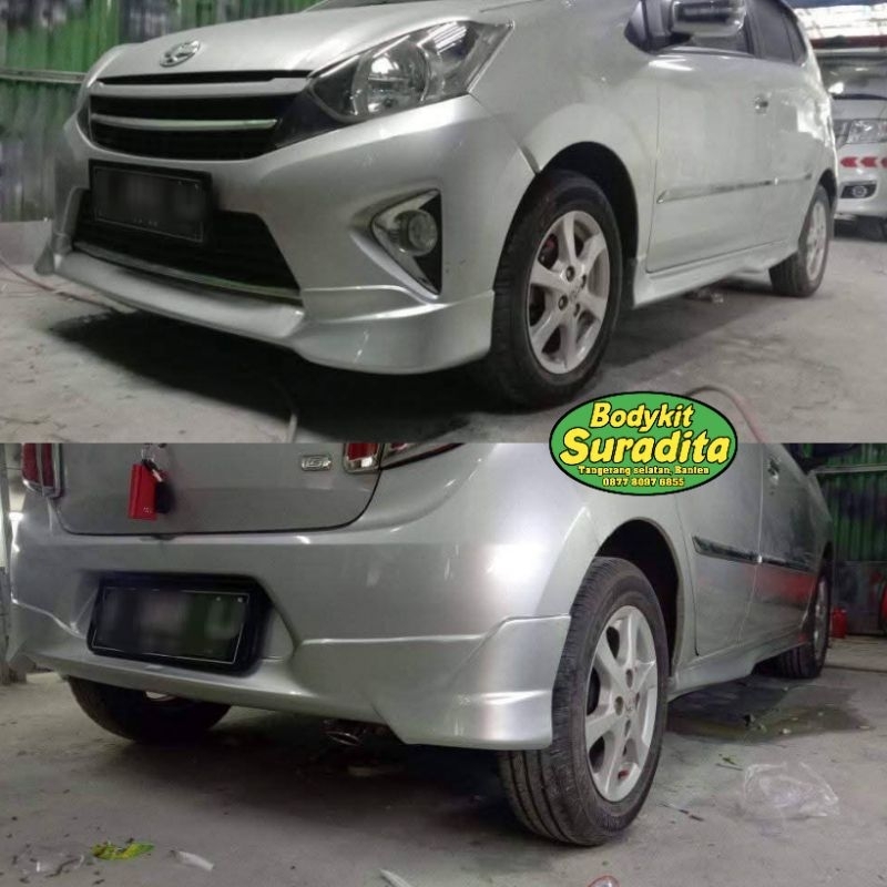 Bodykit Agya TRD 2013 - 2016