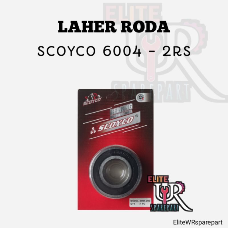 LAHER RODA SCOYCO 6004 - 2RS