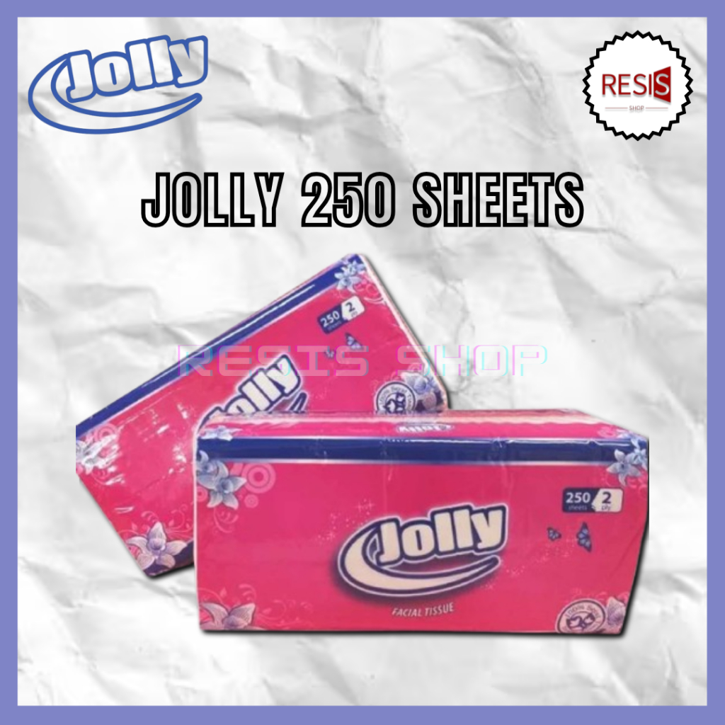 TERMURAH | TISSUE JOLLY 250 SHEETS 2 PLY | FACIAL TISSUE JOLLY