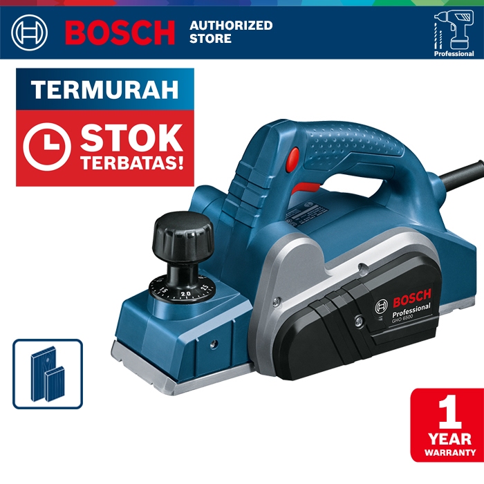 Bosch Planner Wood / Ketam Listrik 650Watt GHO 6500