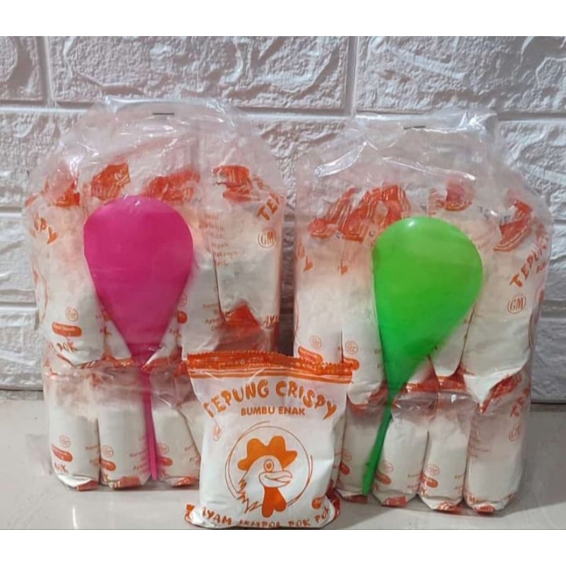 

tepung bumbu crispy serbaguna(10pcs)