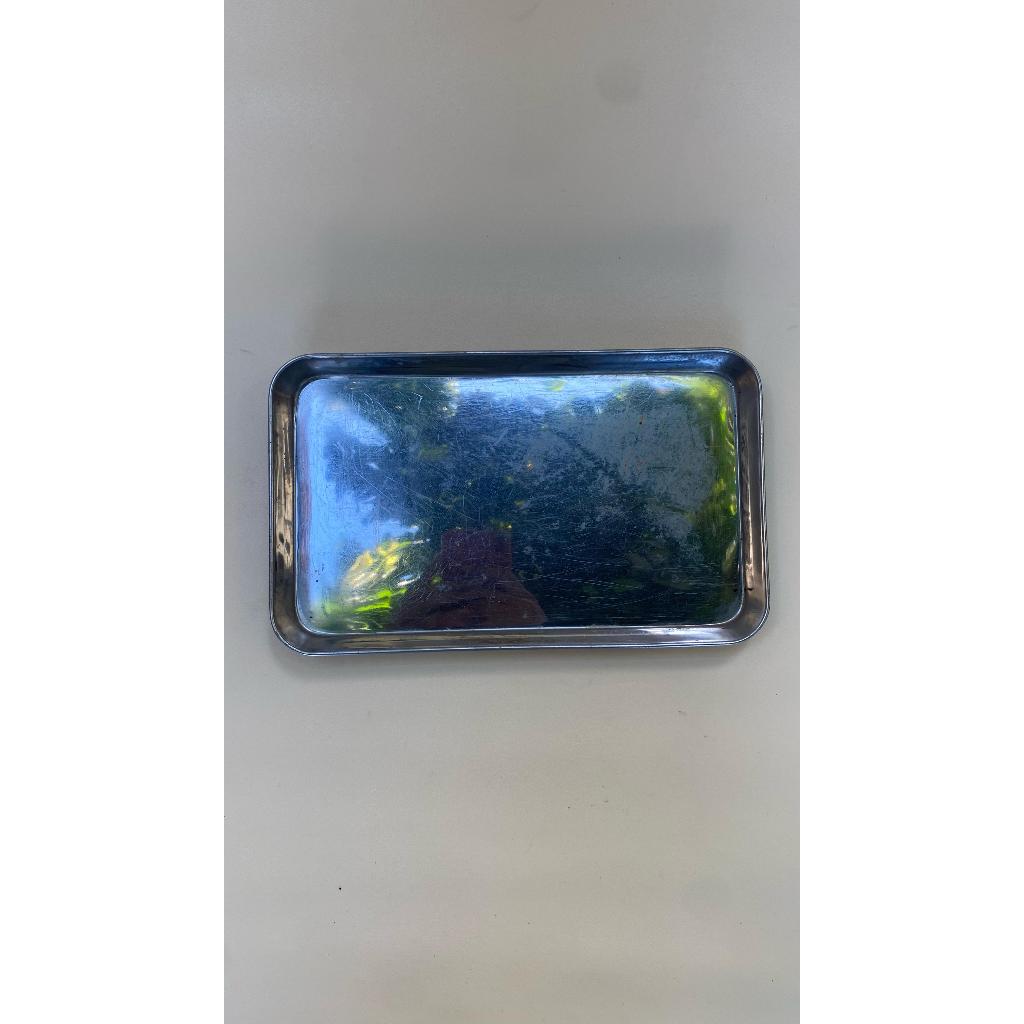 Nampan Persegi Stainless Tebal