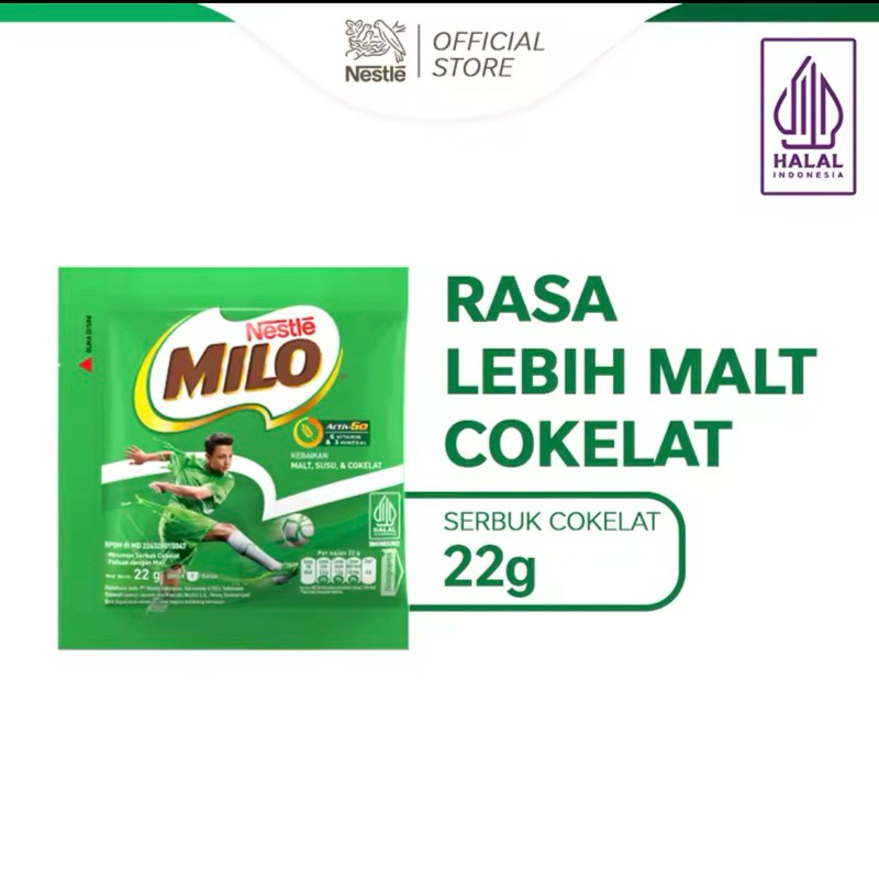 

MILO ACTIVE-Susu Coklat 10x22gr [1 Renceng]