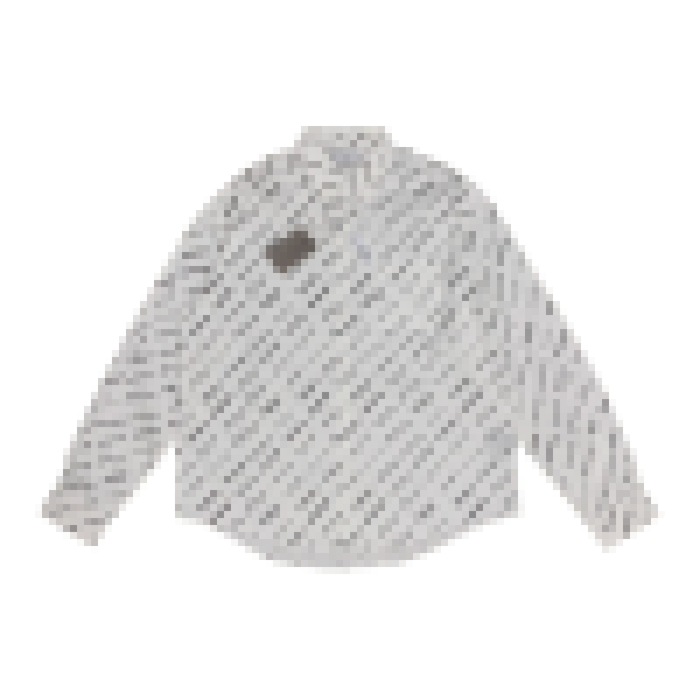 [BAL] Kemeja Lengan Panjang Oversize All Over Printed Logo