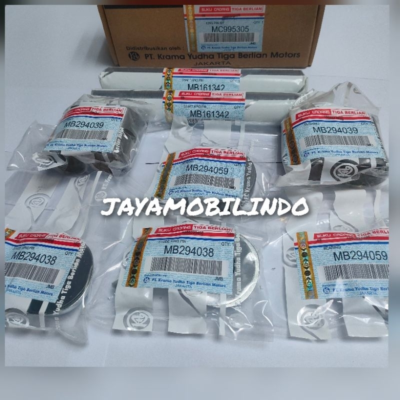 HARGA 1 SET KING PEN KING PIN KIN PIN PS MITSUBISHI PS100 PS120 PS125 SUKU CADANG KTB 3 BERLIAN