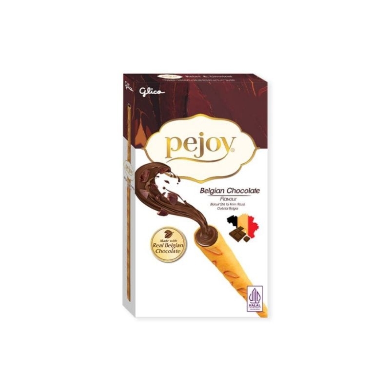 

GLICO PEJOY BELGIAN CHOCOLATE 16GR 1 PACK ISI 10 PCS