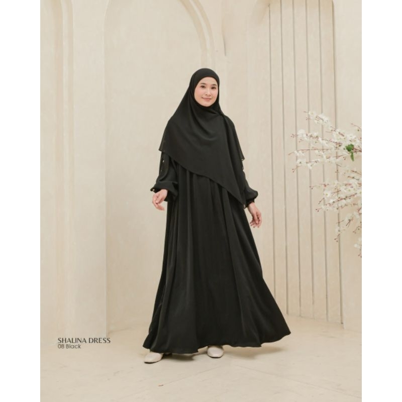 Shalina Dress LH Dress polos gamis polos gamis silk