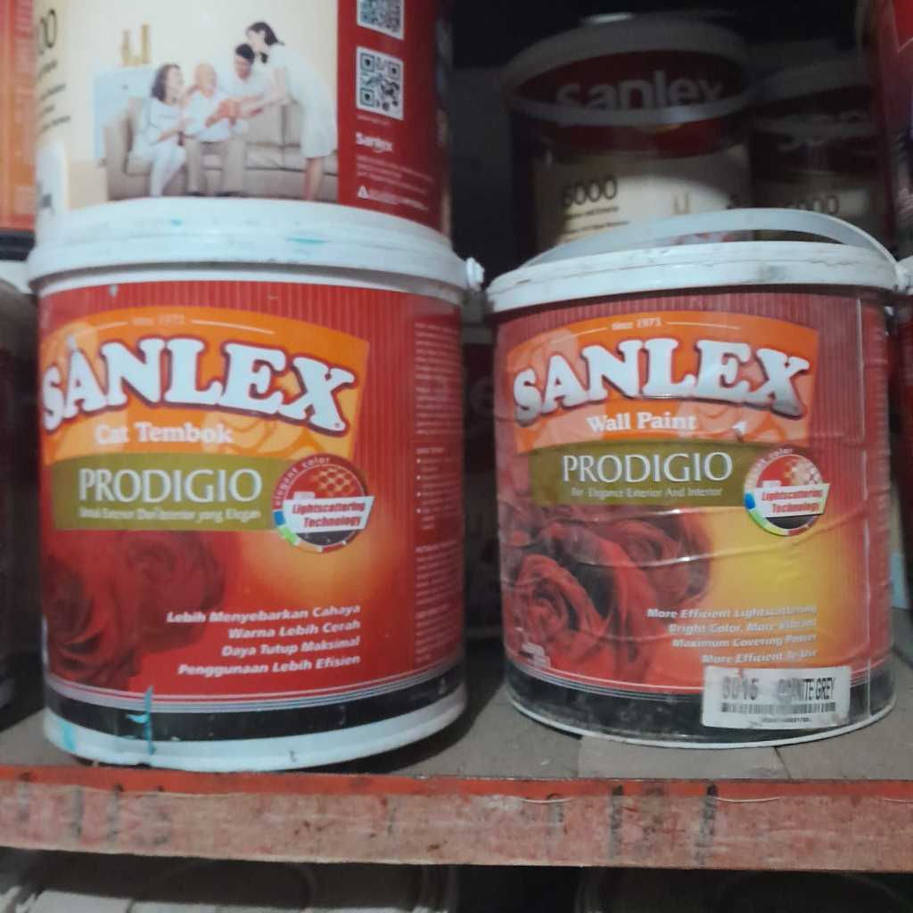 Cat Tembok Interior dan Exterior Sanlex Prodigio Galon