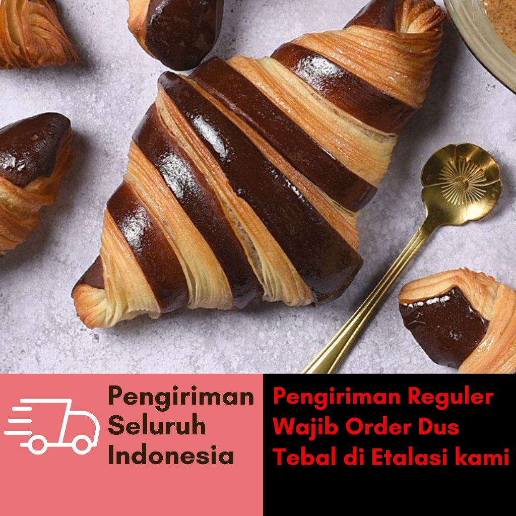 

Dark Choco Croissant Ekonomis 70 gram for UMKM HORECA by Premior