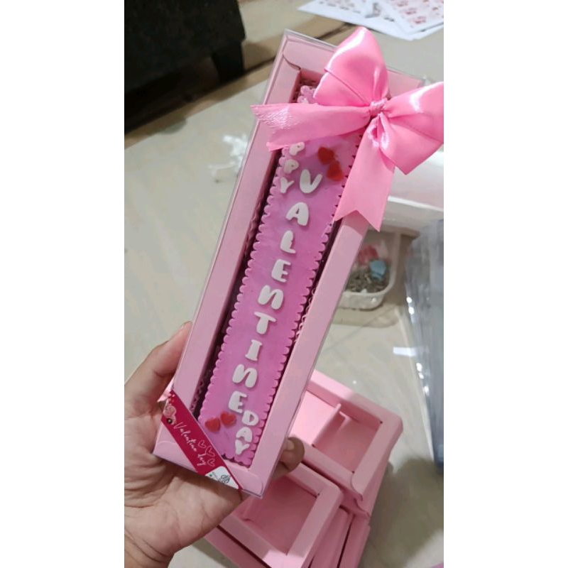 

kado coklat valentine day simpel dan elegan / hadiah hari kasih sayang
