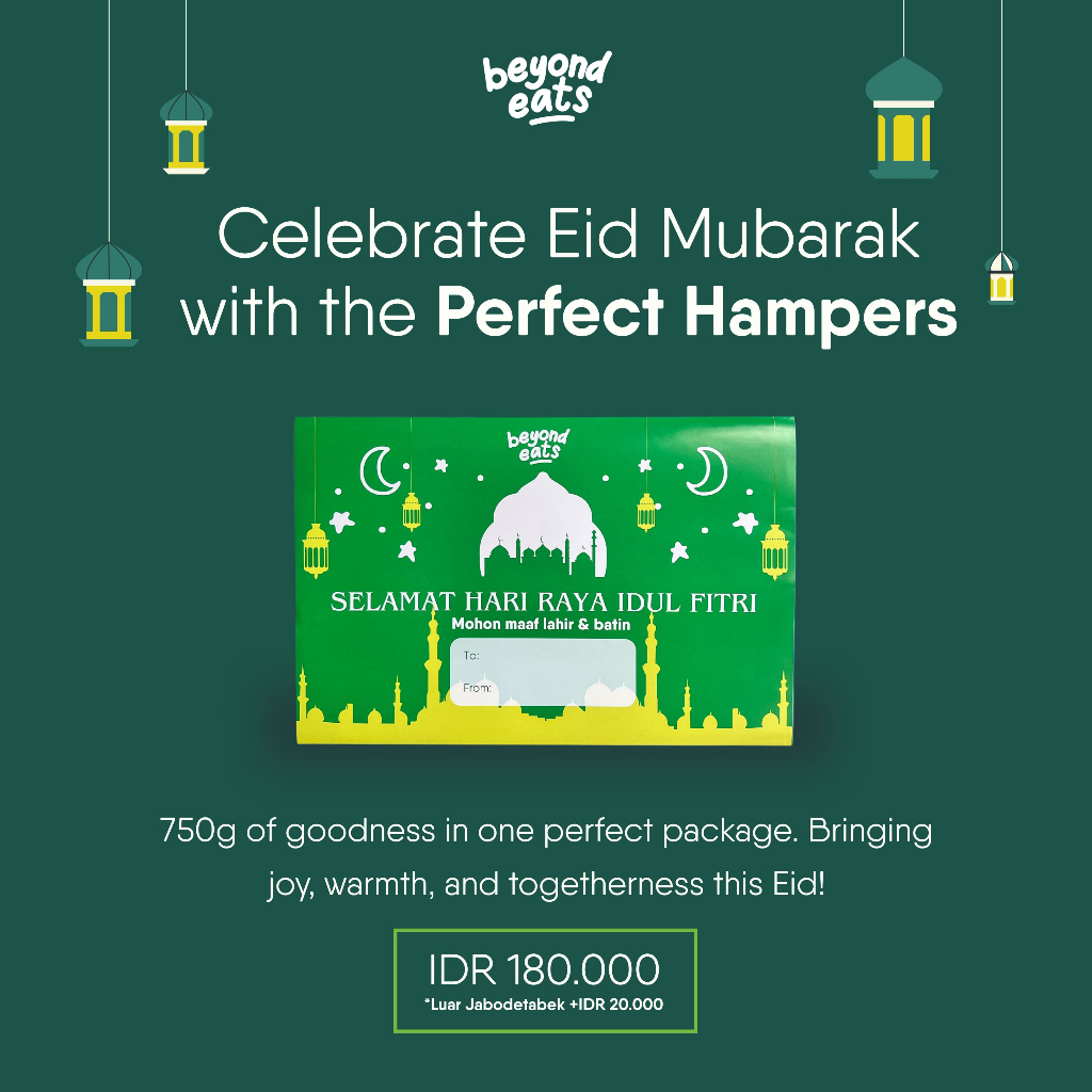 

Beyond Eats Eid Special Hampers 5 pax mixed (LUAR JABODETABEK & BANDUNG)