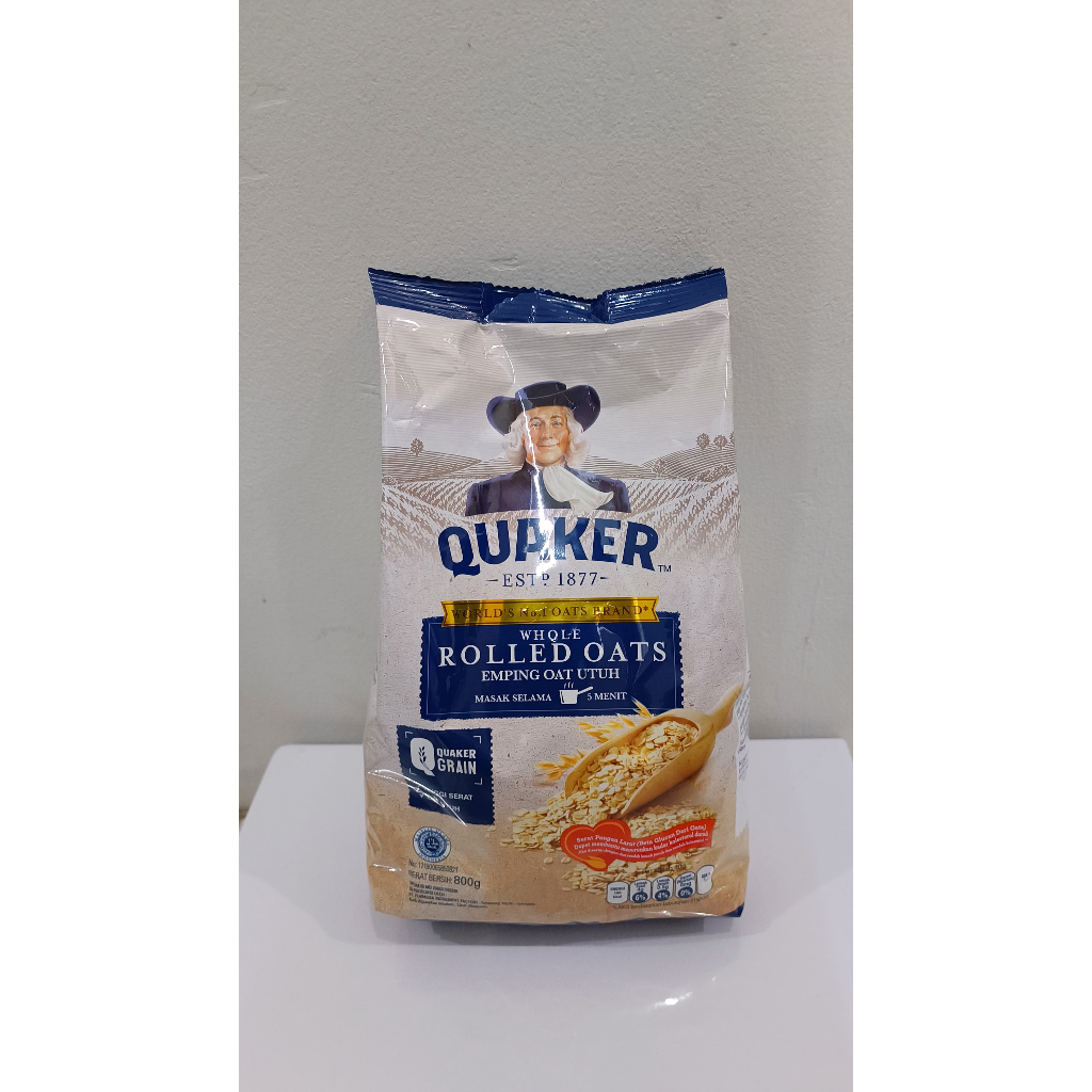 

QUAKER ROLLED OATS 800GR