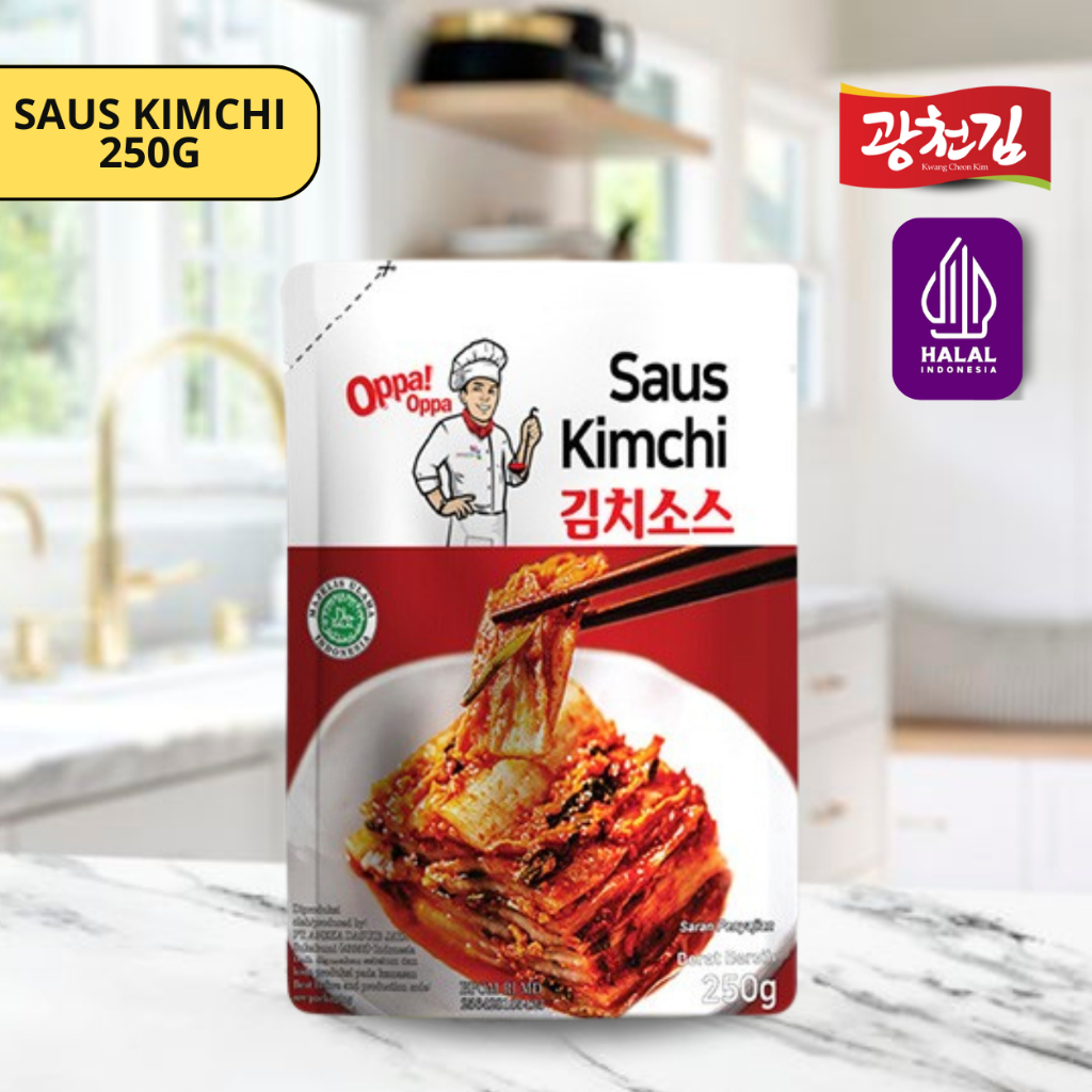 

KC. Saus Instan Saus Kimchi Korea 250g / Sauce Kimchi Korea Saus Oppa!Oppa