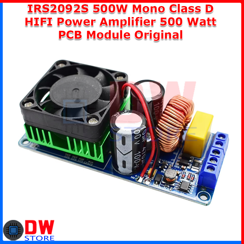 IRS2092 IRS2029S IRS 2092 Mono 500W Power Amplifier HiFi Class D Amplifier High Power IRS 2092S