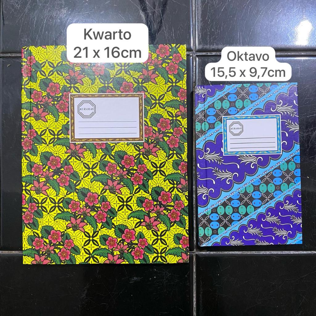 

Buku Hard Cover Kwarto / Oktavo isi 100 Lembar