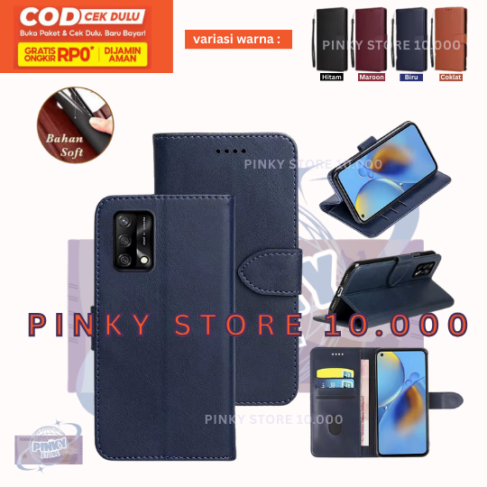LEATHER CASE OPPO RENO 11 RENO 11 PRO RENO 11F RENO 12 5G RENO 12F 5G RENO 12 PRO 5G RENO 7 4G RENO 