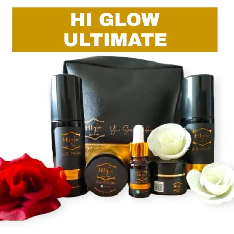 HI GLOW SKINCARE ULTIMATE PAKET LENGKAP ORI
