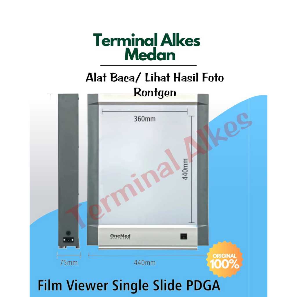 FILM VIEWER SINGLE OneMed X-Ray /SINGLE SLIDE ONEMED