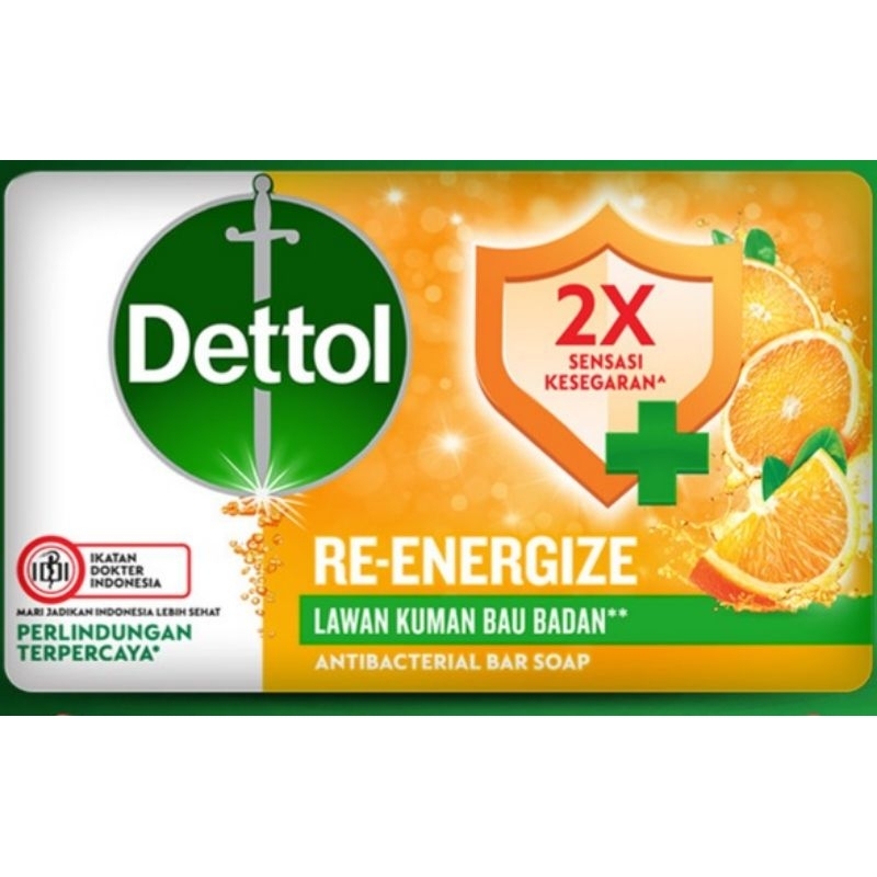 Dettol Sabun Mandi Batang 100gr