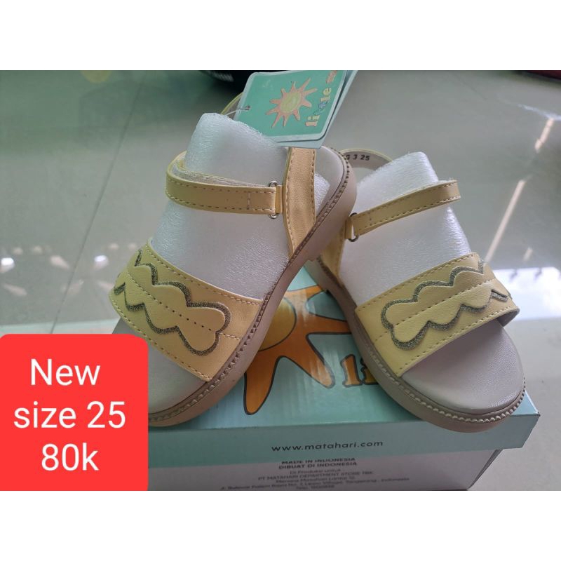 sepatu sendal anak perempuan Little M