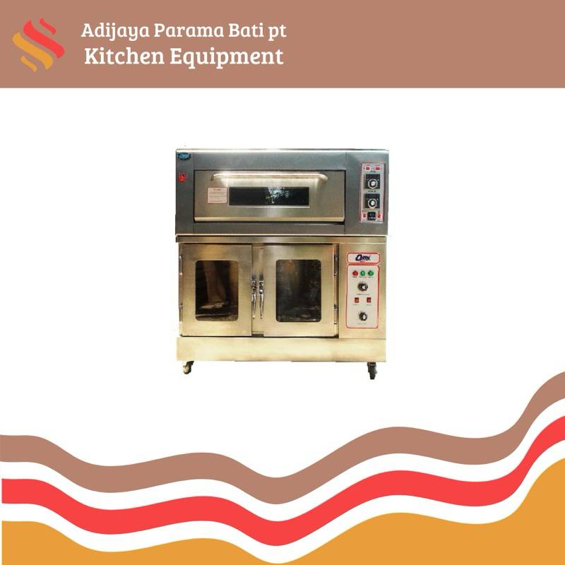 QMAX Automatic Gas Deck Oven + Proofer QM 12 GP