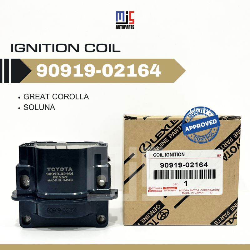 Ignition Coil Great Corolla Soluna 90919-02164