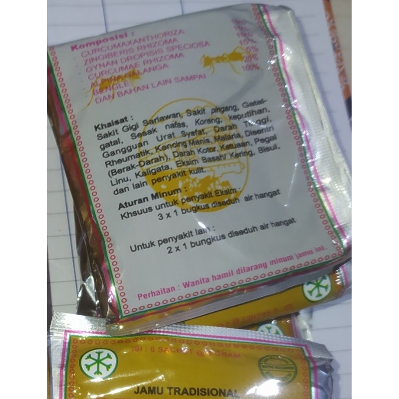 

Jamu Tradisiona siap sedu