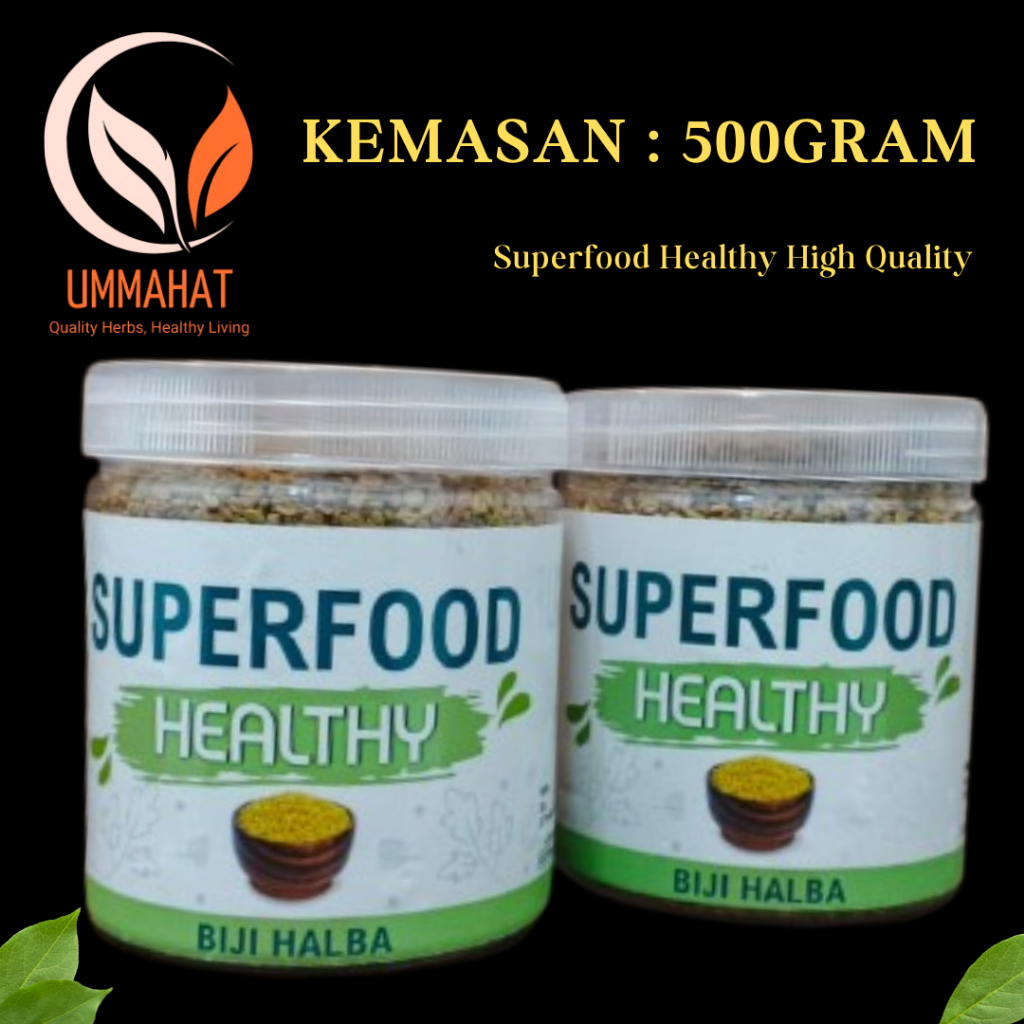 

Fenugreek Biji Halba Superfood Healthy 500gr | Asli Fenugreek Seed Kelabat Hulbah | Methi [ORIGINAL]