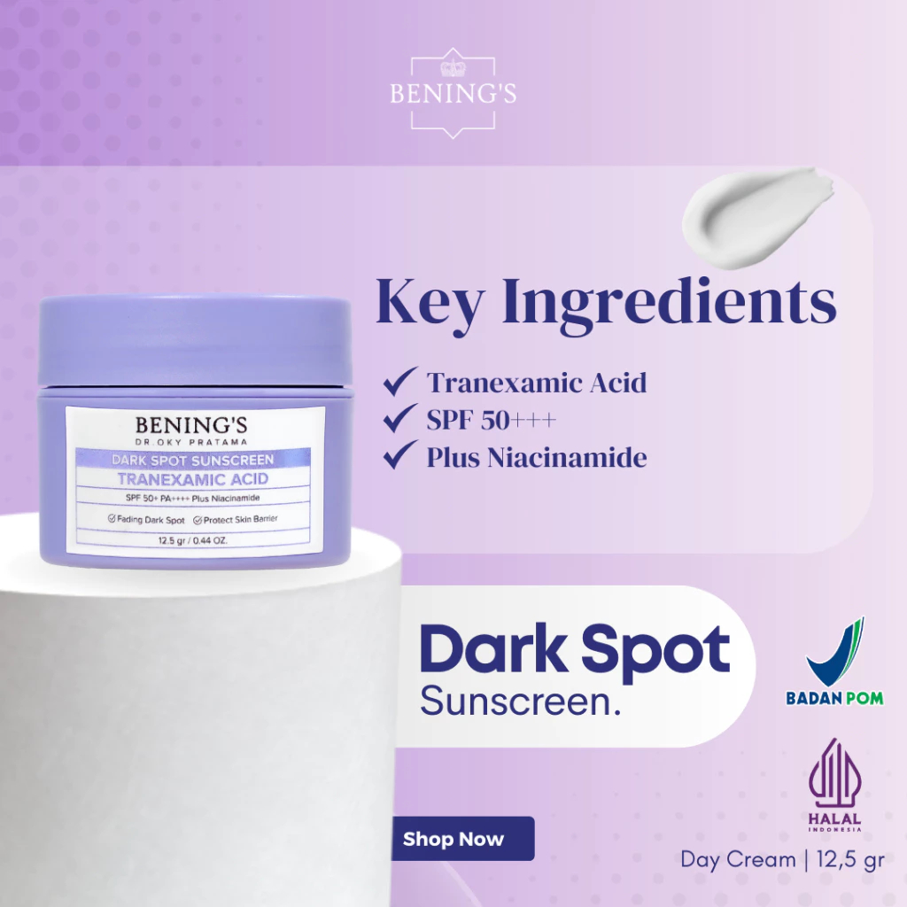 Bening's Exclusive Day Cream | Cream Siang Flek Tipe 1 Benings Clinic / Bening's Indonesia