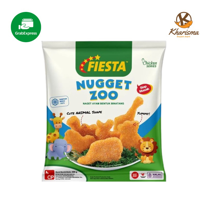

Fiesta Nugget Zoo Nugget Binatang 400g (AREA SUMBAR)