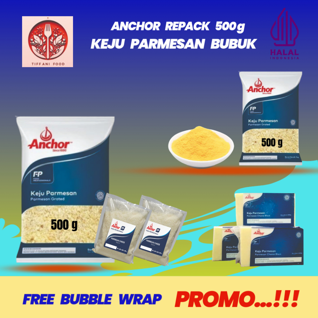 

Anchor Keju Parmesan Premium repack 500gr