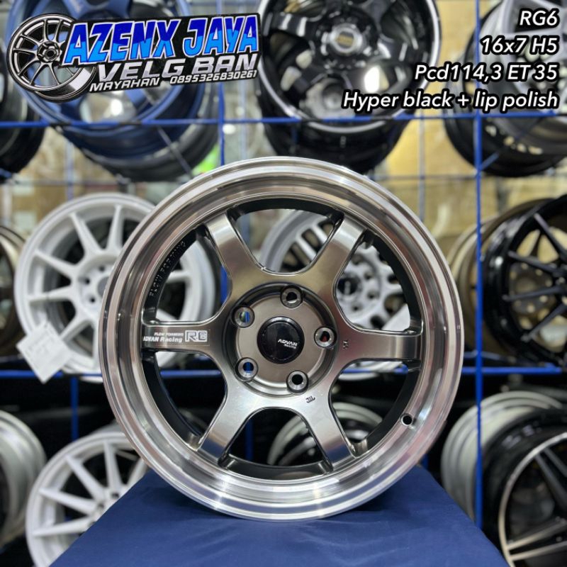 velg advan R6 R16 H5