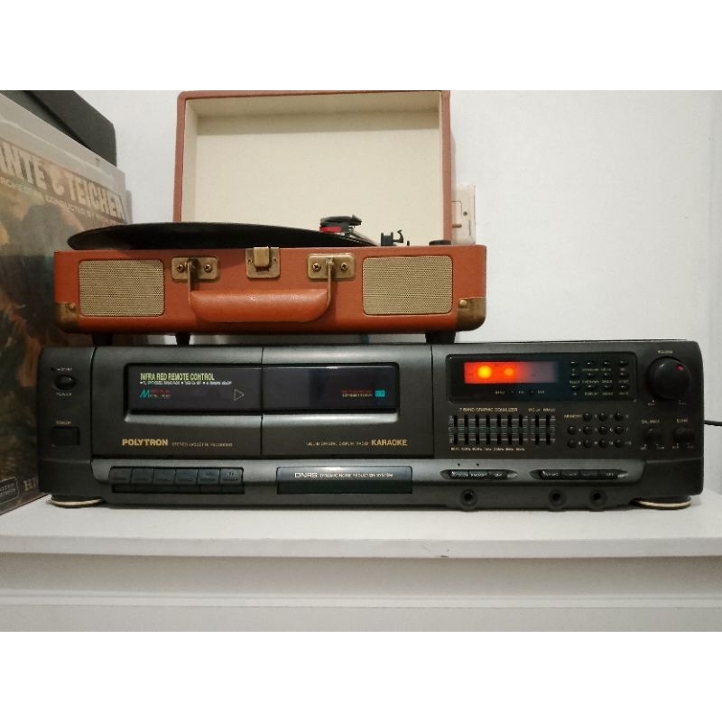 Tape Deck Polytron Radio Tape Player pemutar kaset pita Normal