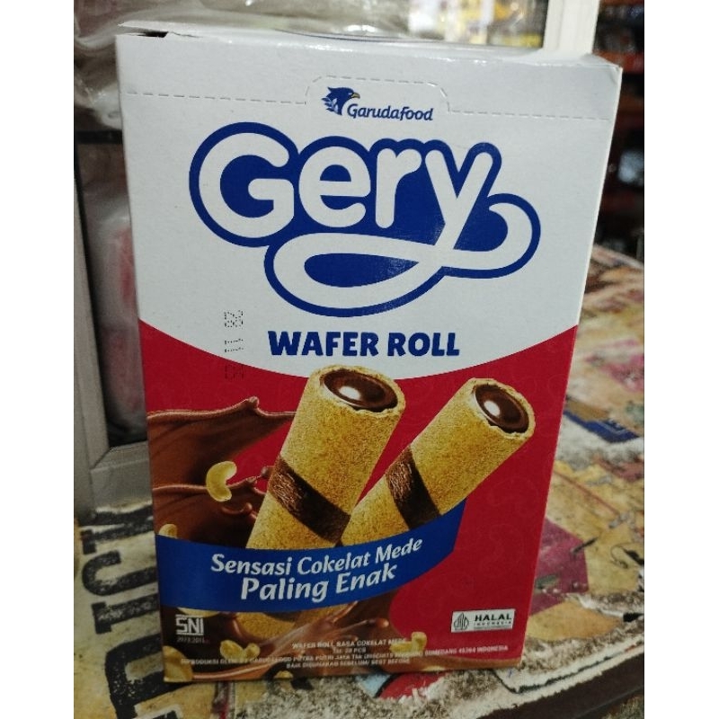 

Gery,wafer,rol,isi,20pcsx15gr