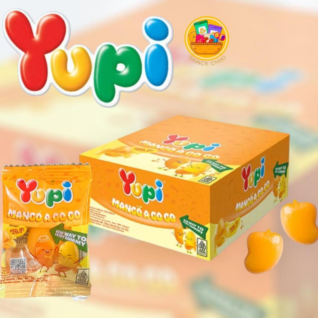 

YUPI MANGO AA GO GOO VARIAN BARU RASA MANGGA 1 PAC ISI 24