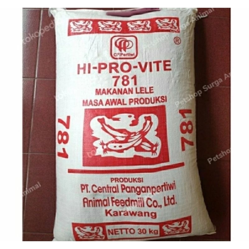 781 pelet ikan butiran sedang 30kg