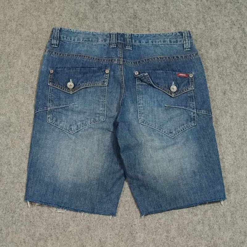 Celana pendek jeans pria EDWIN size 32 second