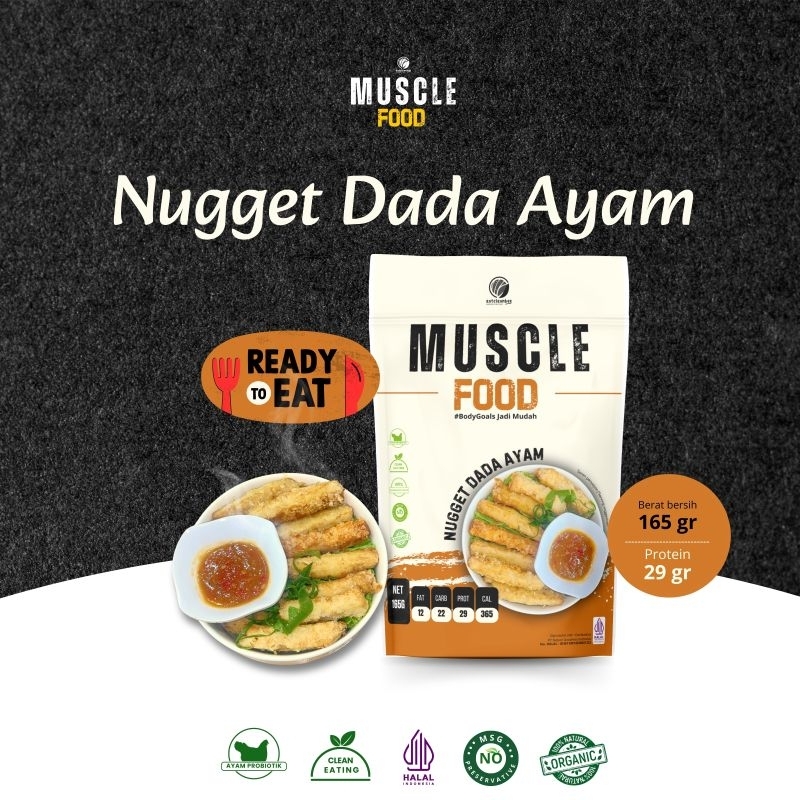 

Muscle Food nugget dada ayam