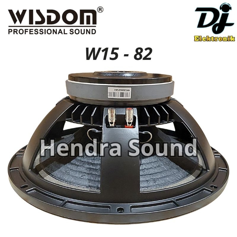 WISDOM ● W15-82 / W 15 82 - Speaker Komponen (15 inch)