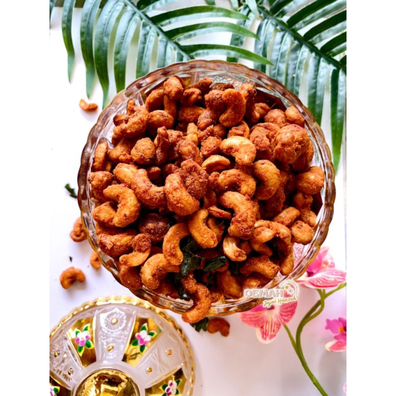 

Kacang Bangkok Mete Balado Pedas Manis Homemade - Snack Makanan Ringan - Food