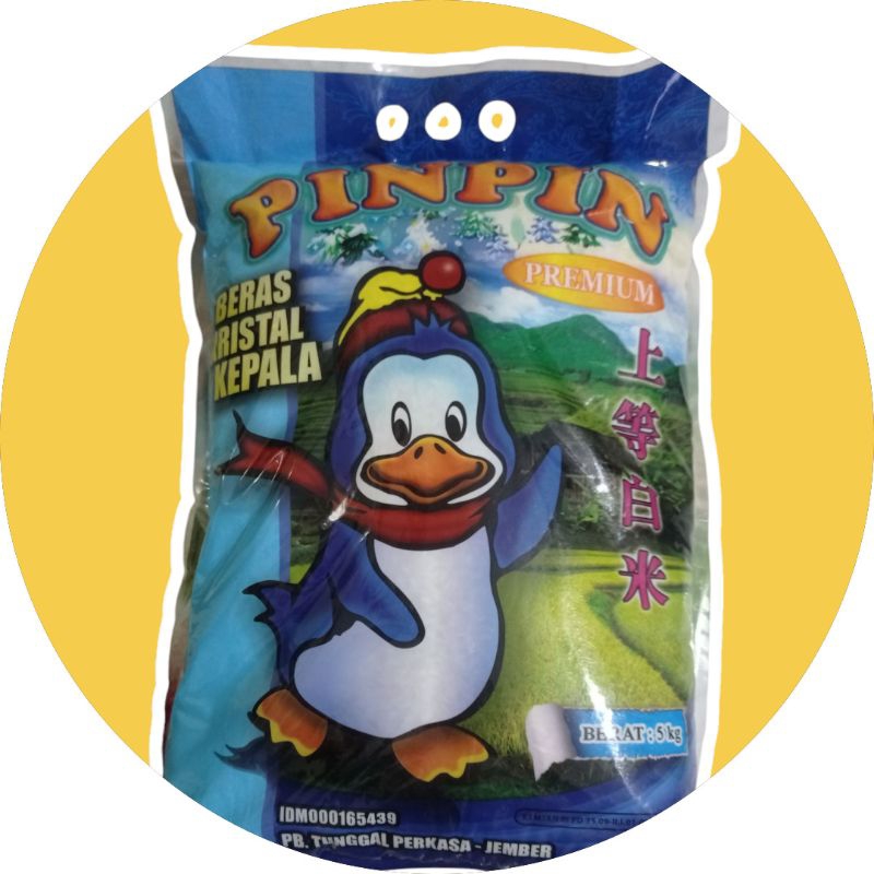 Beras Pinpin 3kg, Beras Pinpin 5kg, Beras Premium #BerasPinpin
