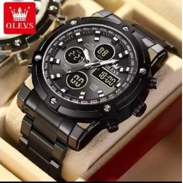 OLEVS Jam Tangan Pria anti air Original