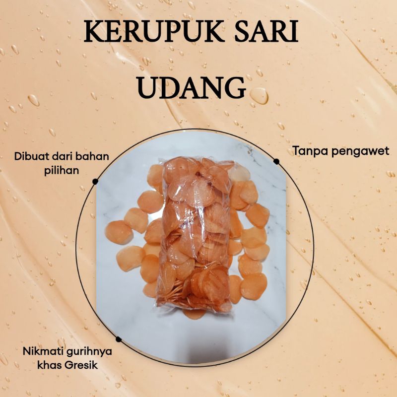 kerupuk udang mentah 1 kg