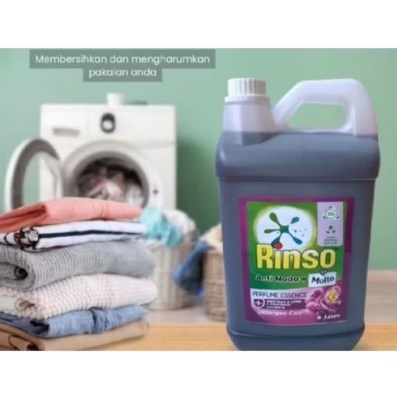PROMO SALE Rinso Ungu Deterjen Cair 5 Liter